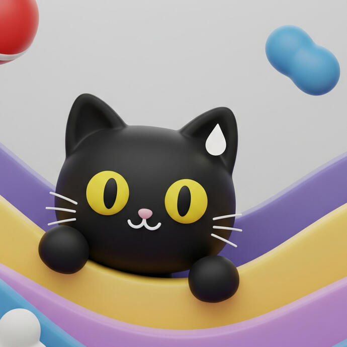 Icono representativo de servicios de estética y salud felina